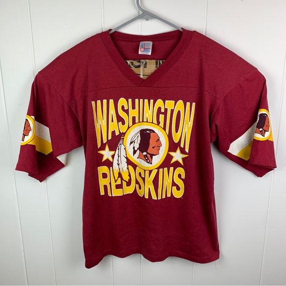 Shirts | Vintage Washington Redskins Shirt Red Mens Large Single Stitch ...